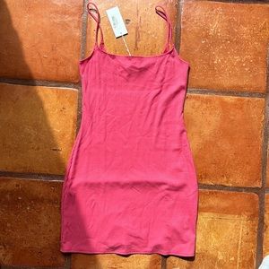 Pink reformation dress